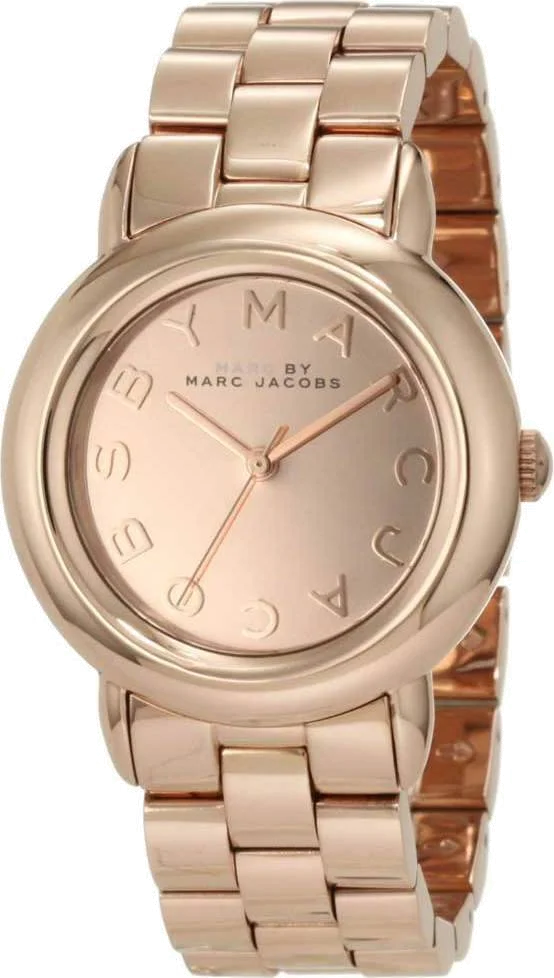 Montre Femme Marc Jacobs Amy MBM3099 Cadran et Bracelet Or Rose Acier Inoxydable