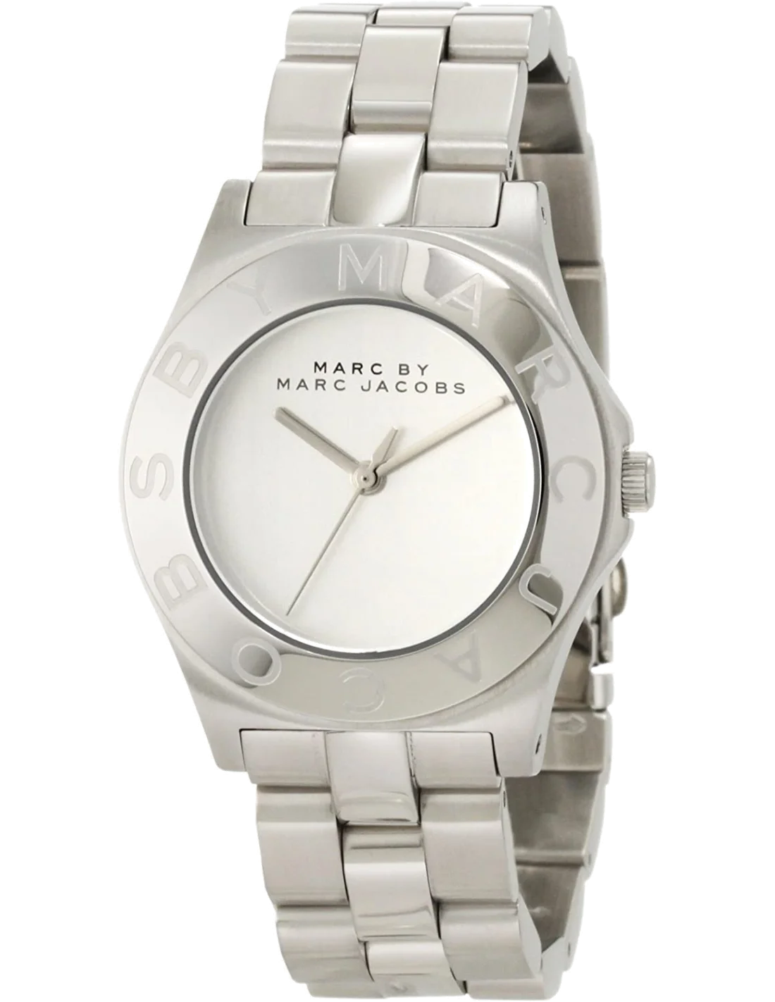 Montre Femme Marc Jacobs Blade MBM3125 en acier argenté, cadran épuré