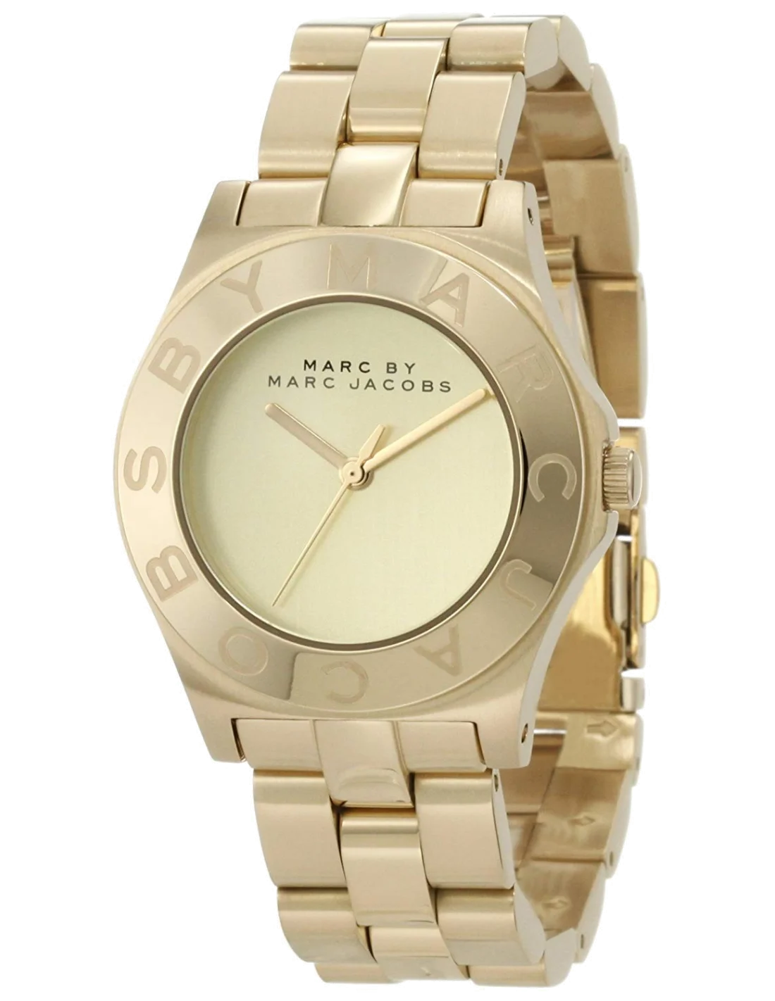 Montre Femme Marc Jacobs MBM3126 - Boîtier et Bracelet Acier Inoxydable Doré Or Jaune