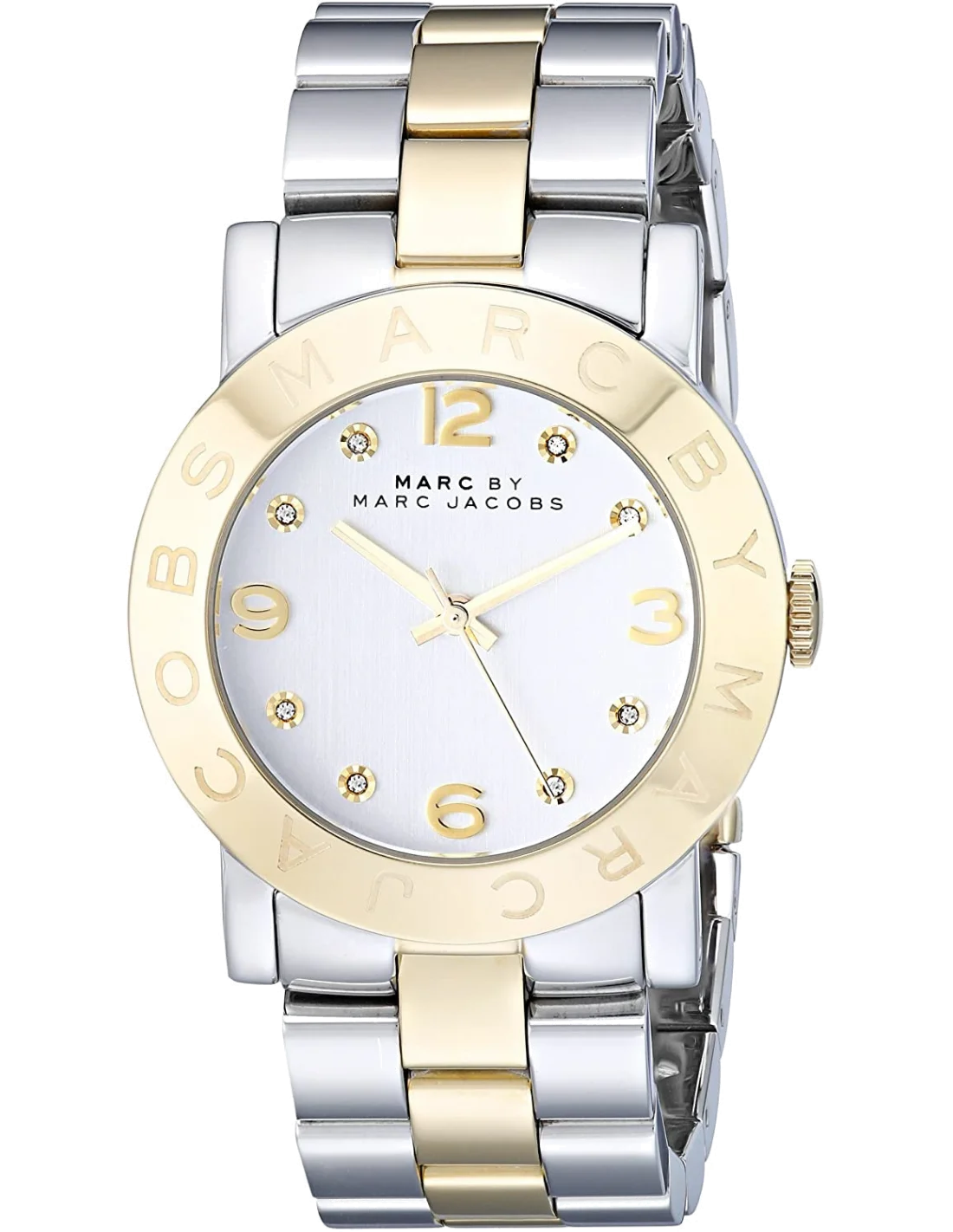 Montre Femme Marc Jacobs MBM3139 Acier Inoxydable Argent et Doré 36 mm