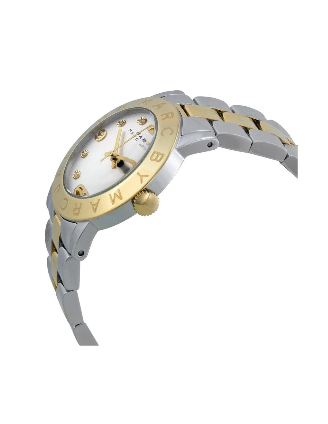 Montre Femme Marc Jacobs MBM3139 Acier Inoxydable Argent et Doré 36 mm vue 2