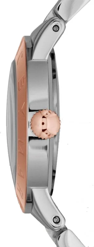 Montre Femme Marc Jacobs MBM3194 Acier Bicolore Argent et Doré Rose vue 3