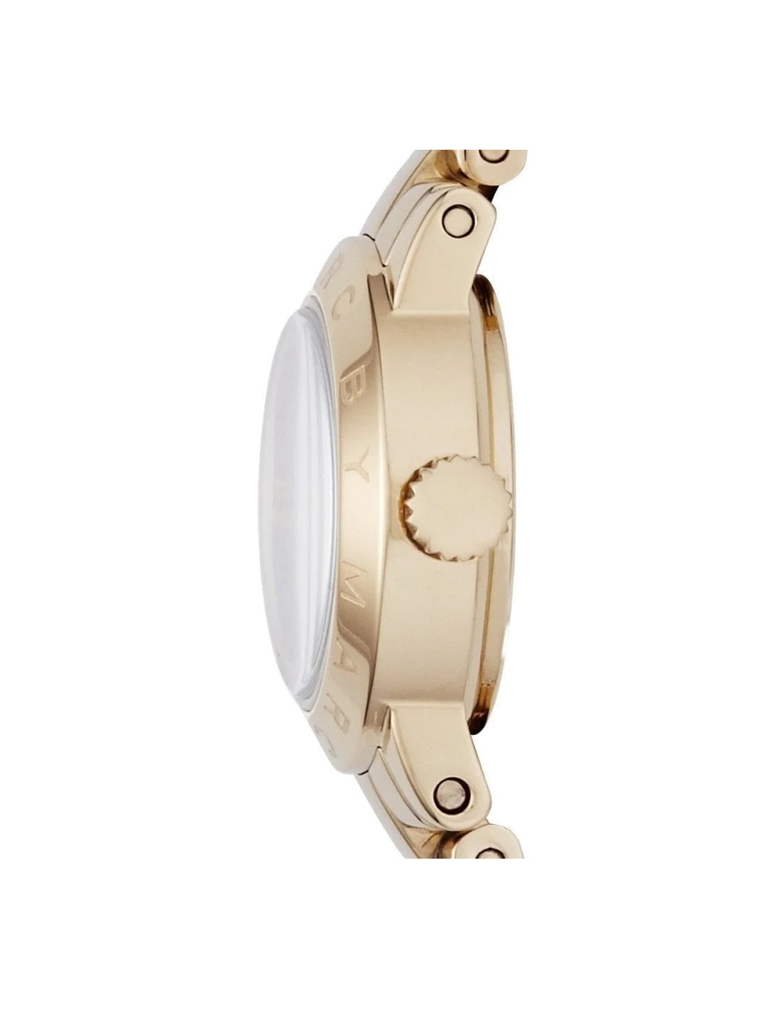 Montre Femme Marc Jacobs Amy MBM3226 Cadran Blanc 20mm Bracelet Or Acier vue 2