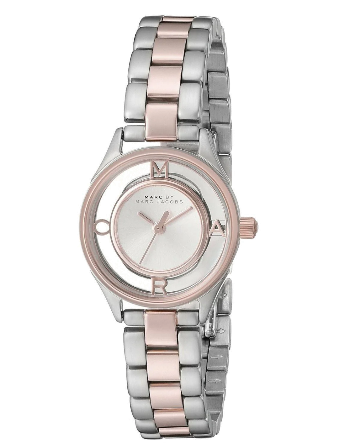 Montre Femme Marc Jacobs Tether MBM3418 en Acier Or Rose