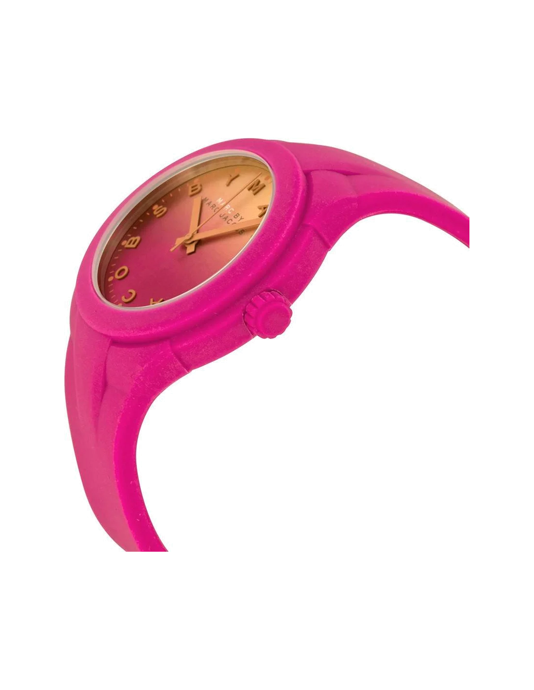 Montre Femme Marc Jacobs X-UP MBM5538 Cadran Fuchsia Bracelet Rose vue 2