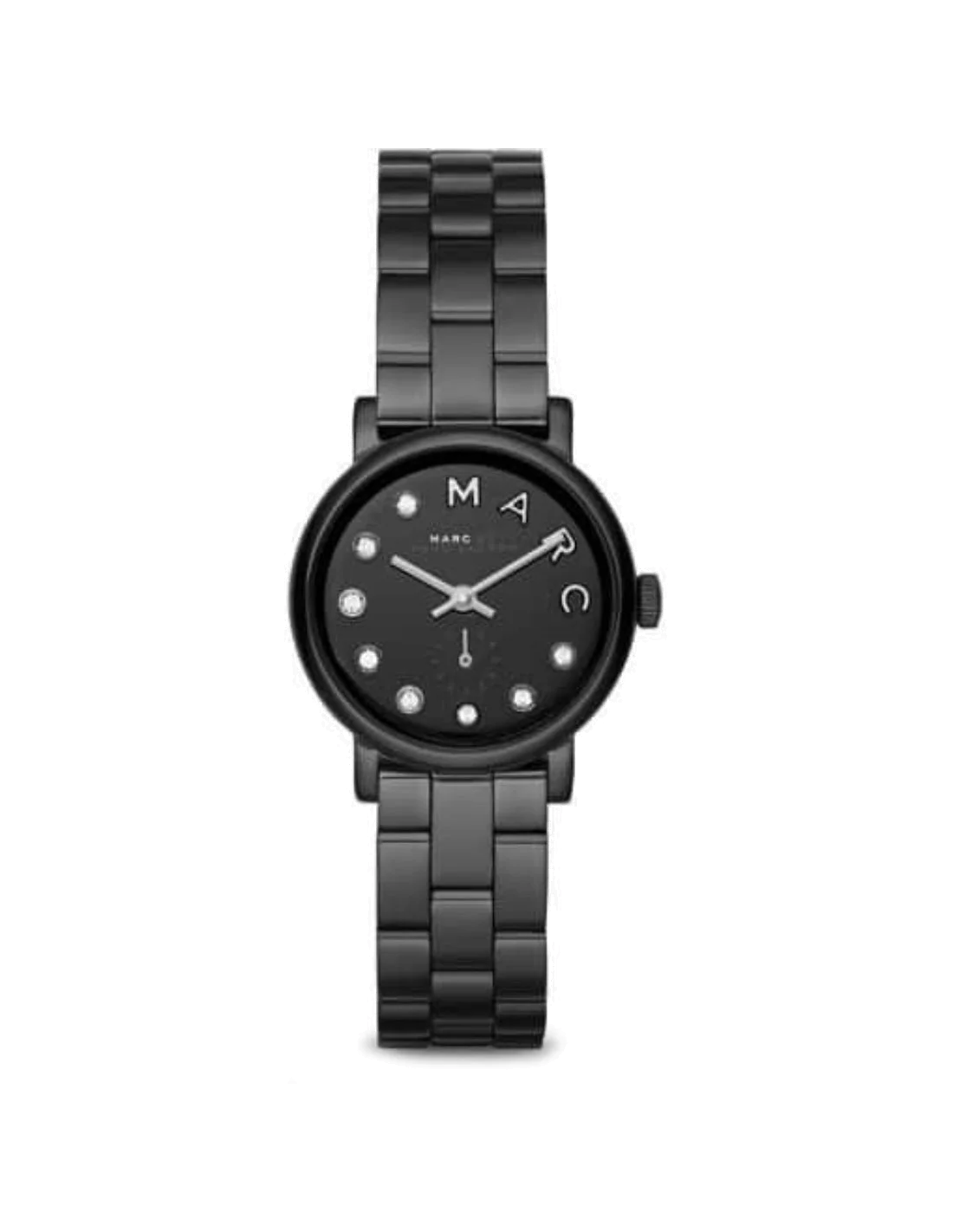 Montre Femme Marc Jacobs MBM8673 Noire à Cadran Diamanté