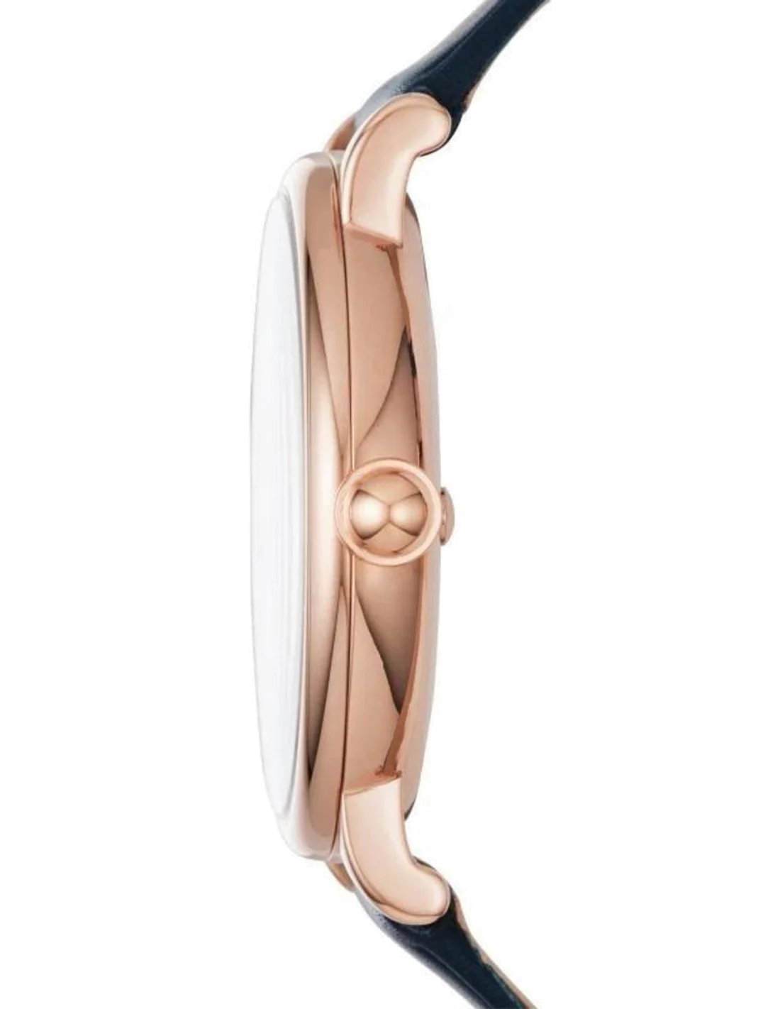 Montre Femme Marc Jacobs Roxy MJ1534 en Bleu Nuit et Or Rose vue 3