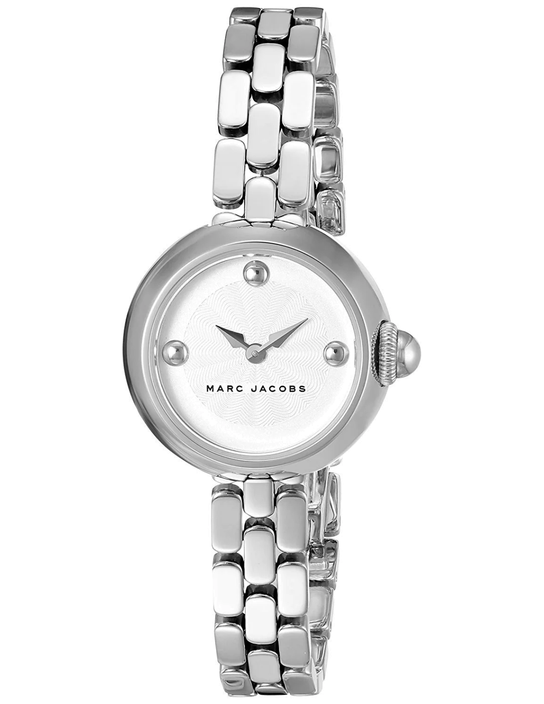 Montre Femme Marc Jacobs Courtney Argent, Cadran Blanc, Réf. MJ3456