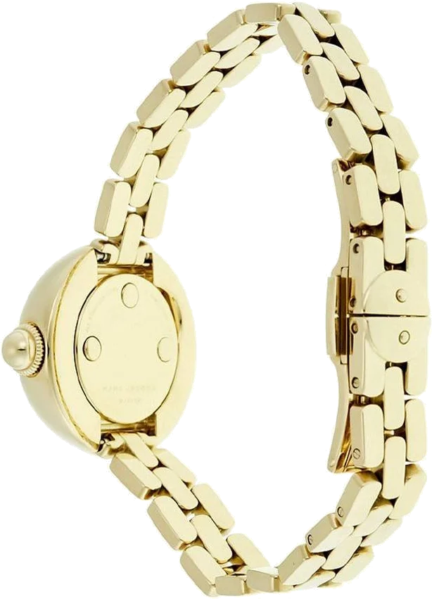 Montre Femme Marc Jacobs Courtney MJ3459 en Acier Doré Jaune vue 3
