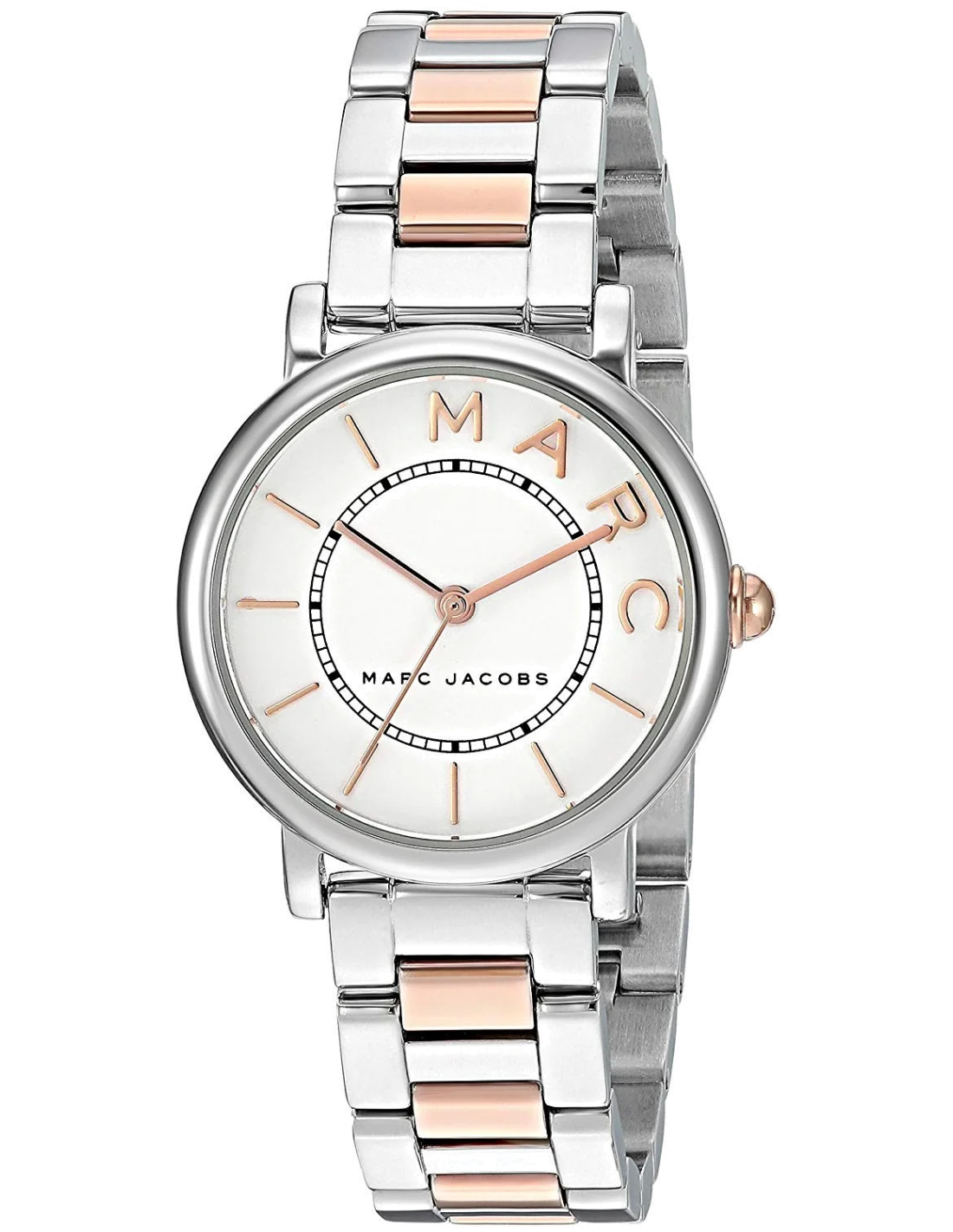 Montre Femme Marc Jacobs MJ3553 Roxy Bi-ton Acier et Or Rose