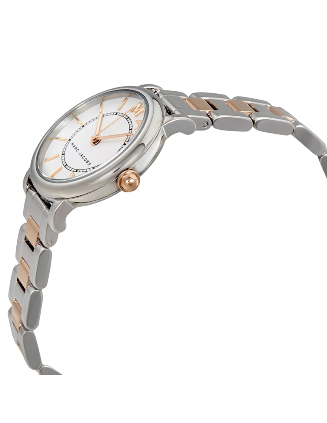 Montre Femme Marc Jacobs MJ3553 Roxy Bi-ton Acier et Or Rose vue 2