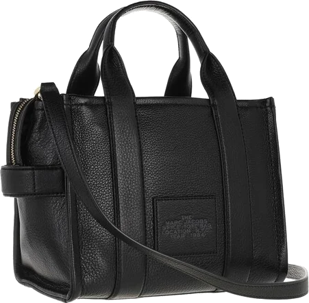 Sac à main Marc Jacobs The Mini Tote Bag en cuir grainé - Réf. H009L01SP21 vue 11