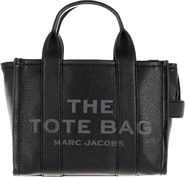 Sac à main Marc Jacobs The Mini Tote Bag en cuir grainé - Réf. H009L01SP21 vue 6