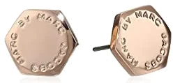 Boucles d'oreilles Marc by Marc Jacobs M3PE565-RG en acier or rose pour femme