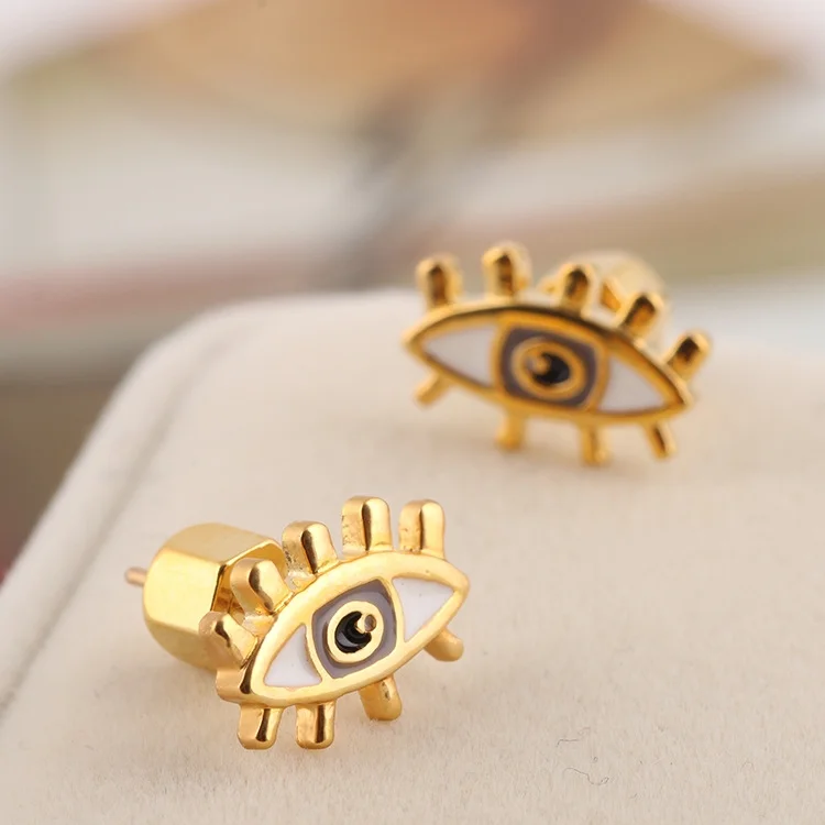 Boucles d'oreilles femme Marc by Marc Jacobs en acier doré - Réf. MARC-WL271 vue 3