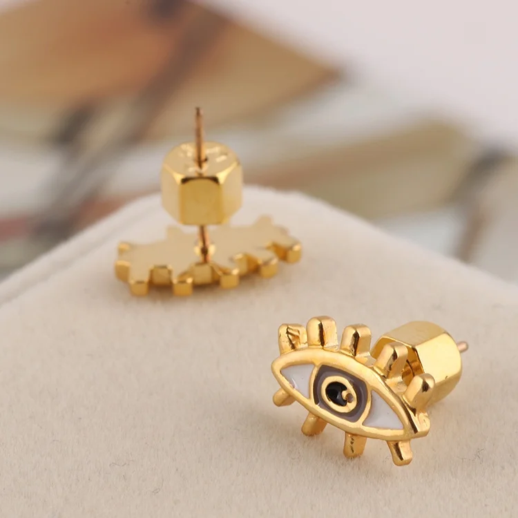 Boucles d'oreilles femme Marc by Marc Jacobs en acier doré - Réf. MARC-WL271 vue 4