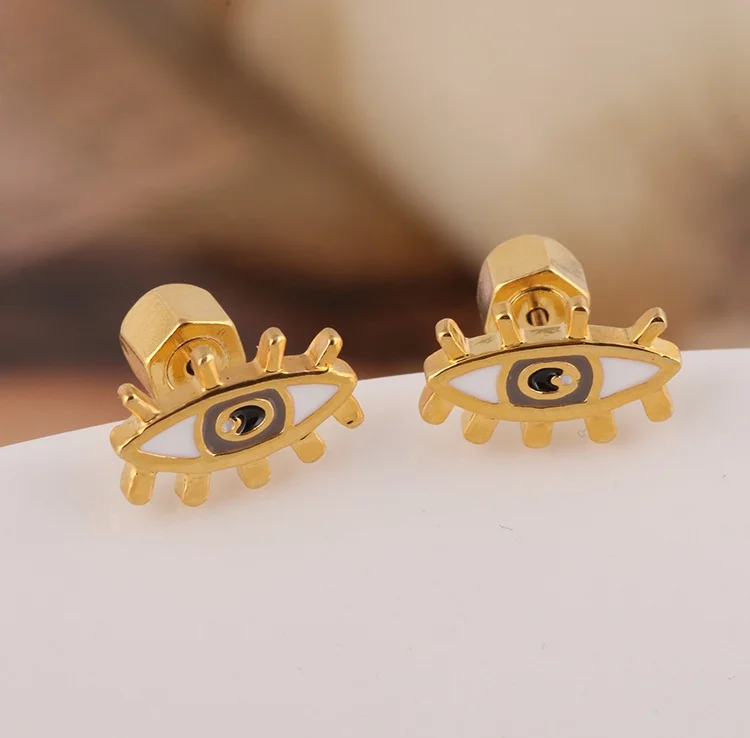 Boucles d'oreilles femme Marc by Marc Jacobs en acier doré - Réf. MARC-WL271 vue 5