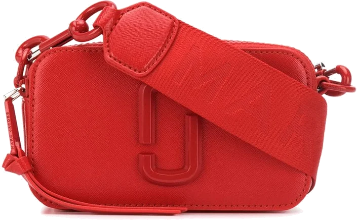 Sac à main bandoulière Marc Jacobs The Snapshot pour femme, Germanium Rouge - Réf. M0014867-612