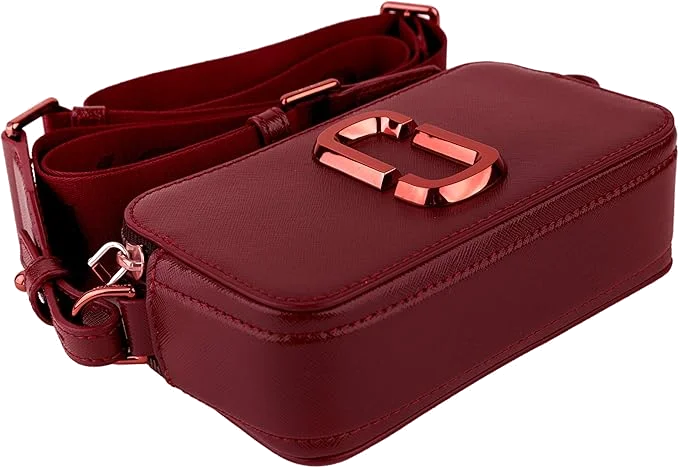 Sac à main bandoulière Marc Jacobs The Snapshot Bordeaux pour femme - Réf. M0015476-615 vue 5