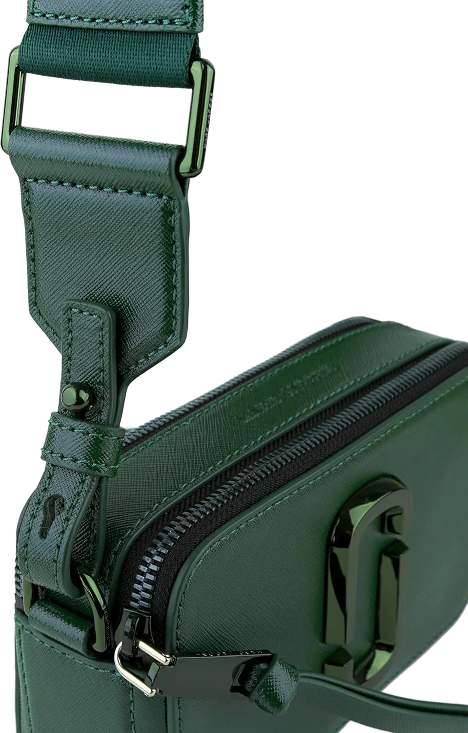 Sac à main bandoulière Marc Jacobs The Snapshot - Vert Olive - Réf. M0015476-390 - Pour Femme vue 5