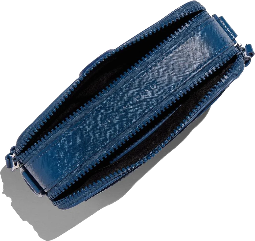 Sac à main bandoulière Marc Jacobs The Snapshot Hudson River Bleu - Réf. M0014867-420 vue 3