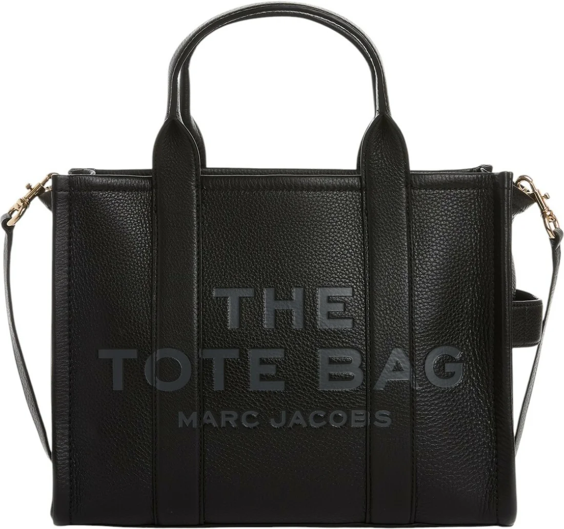 Sac à main Marc Jacobs Medium The Tote Bag en cuir grainé - Réf. H004L01PF21-001