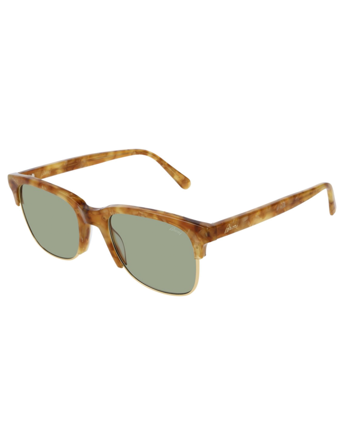 Lunettes de soleil Brioni BR0051S - Havana-Havana