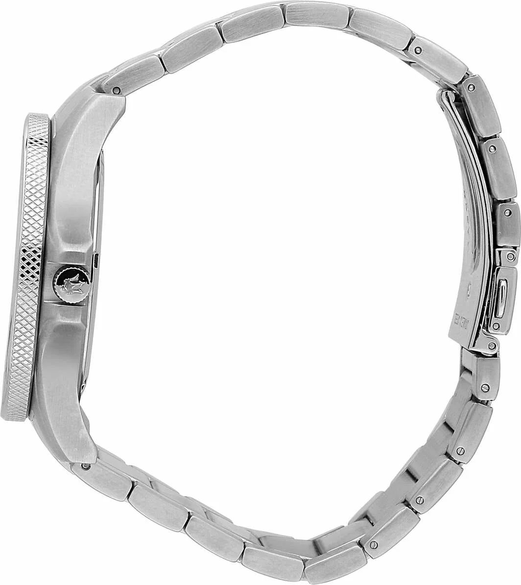 Montre Homme Maserati Sfida R8823140002 Cadran Squelette Automatique Acier Argent vue 4