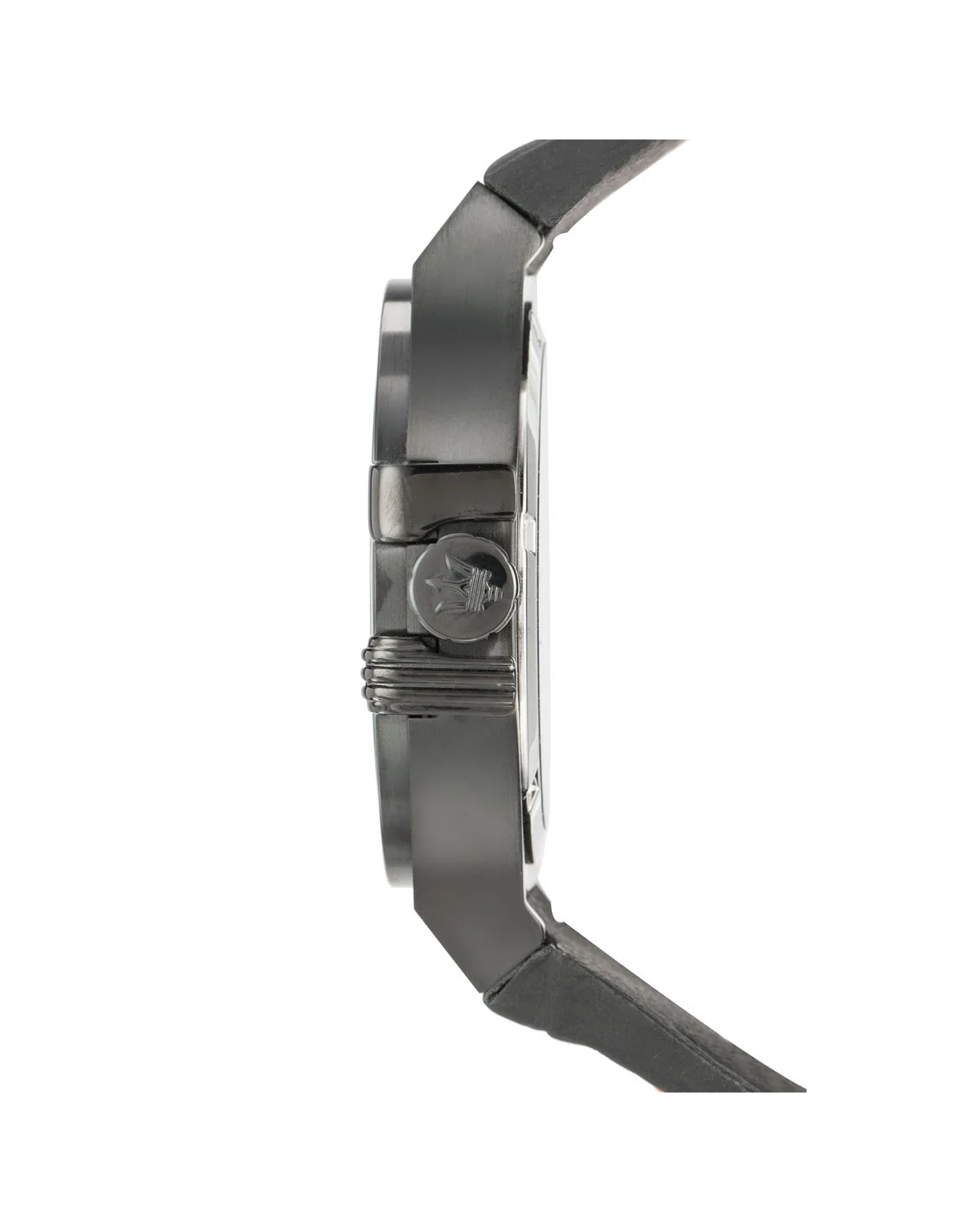 Montre Homme Maserati Potenza R8851108010 Cadran Noir Bracelet Cuir Rouge vue 2