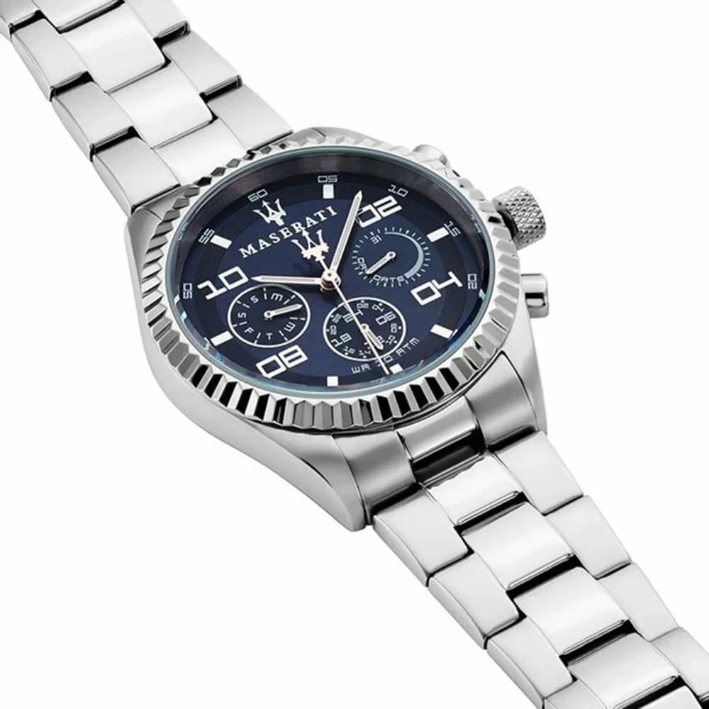 Montre Homme Maserati Competizione R8853100011 en Acier, Cadran Bleu vue 3