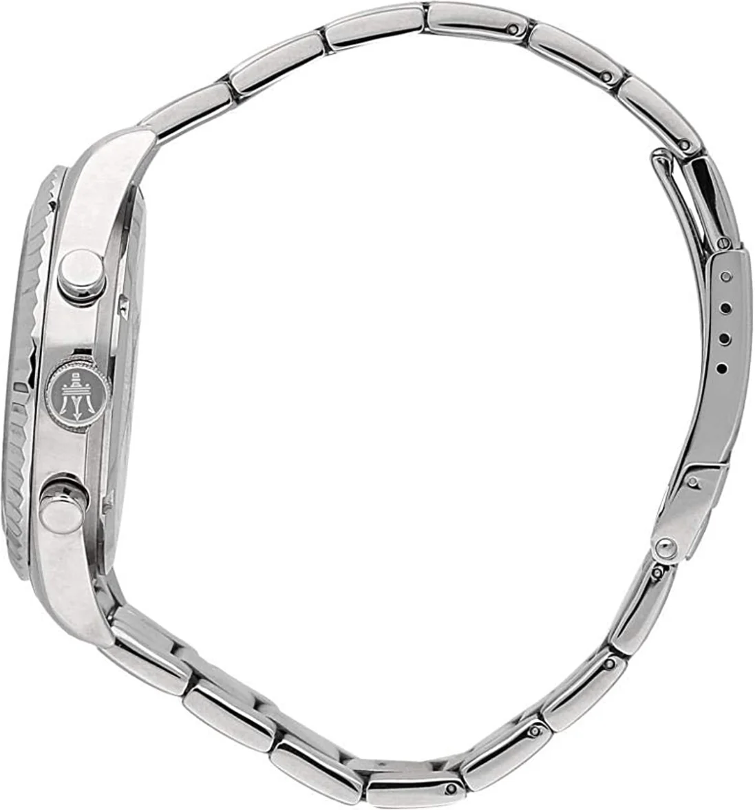 Montre Homme Maserati Competizione R8853100013 en acier, cadran bleu sport vue 3