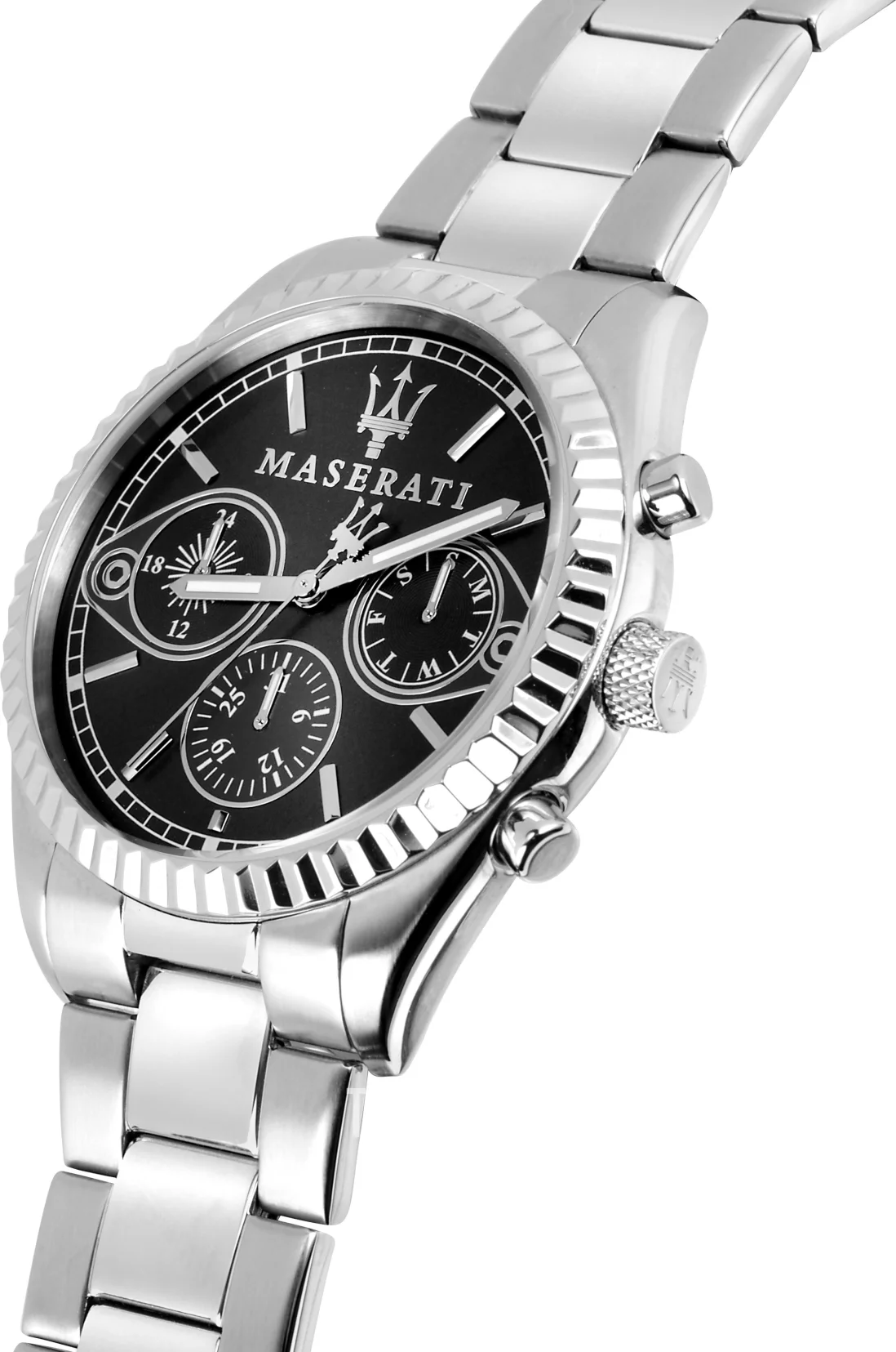 Montre Homme Maserati Competizione R8853100014 Cadran Noir Acier Inoxydable vue 2