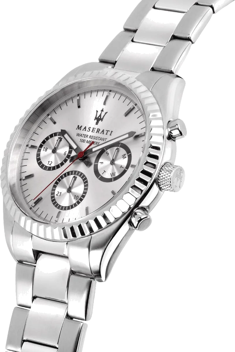 Montre Homme Maserati Competizione Acier Argent R8853100018 vue 2