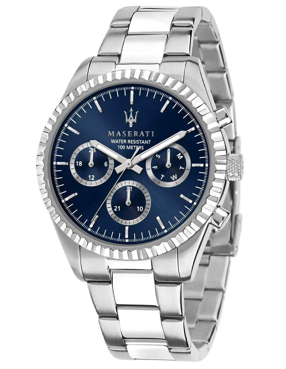 Montre Homme Maserati Competizione - Cadran bleu acier - Réf. R8853100022