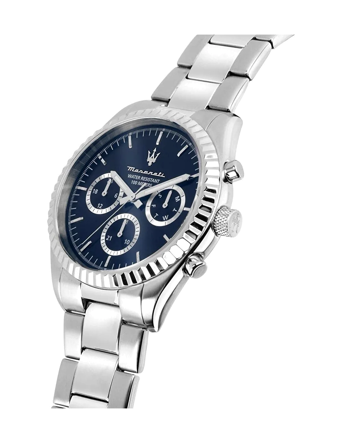 Montre Homme Maserati Competizione - Cadran bleu acier - Réf. R8853100022 vue 3