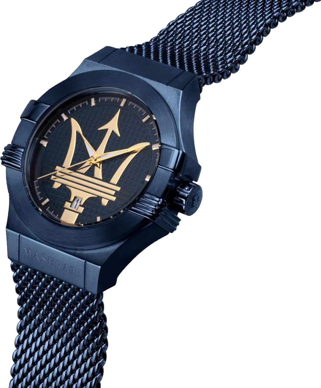Montre Homme Maserati Potenza R8853108008 Quartz Acier Bleu 42 mm vue 2