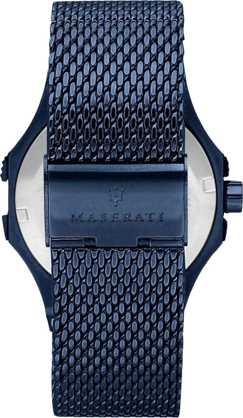 Montre Homme Maserati Potenza R8853108008 Quartz Acier Bleu 42 mm vue 3
