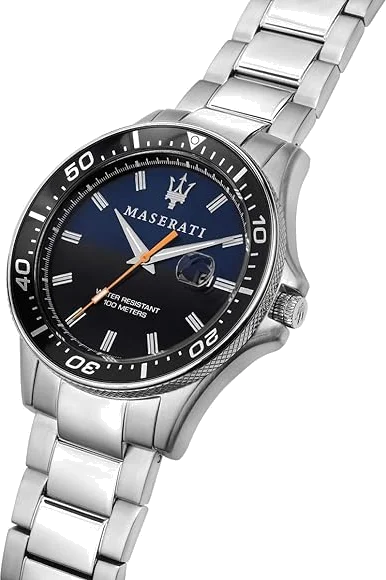 Montre Homme Maserati Sfida R8853140001 - Cadran bleu dégradé, boîtier acier 40mm vue 2