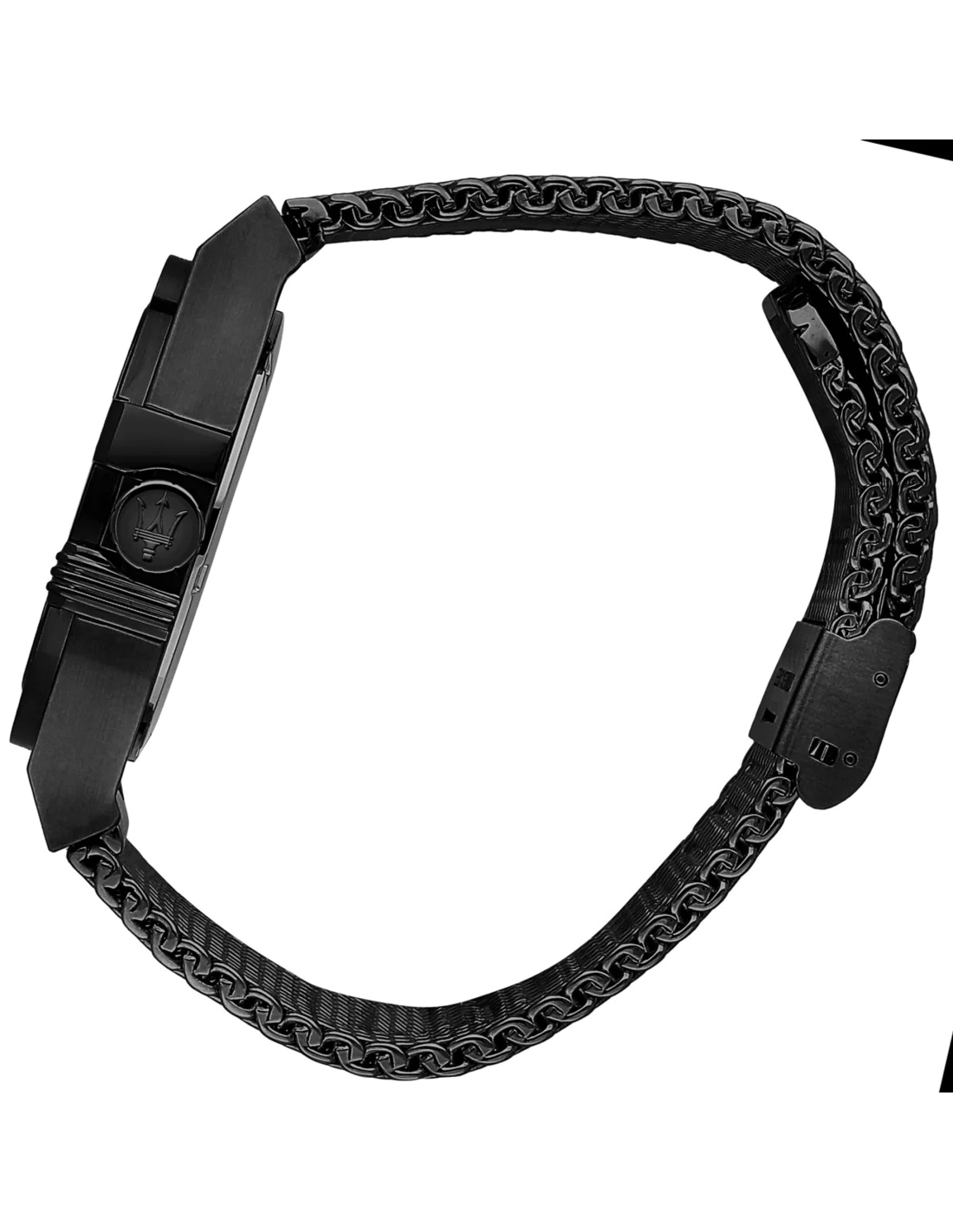 Montre Maserati Potenza Aqua Edition Homme R8853144002, Boîtier et Bracelet Acier Noir vue 3