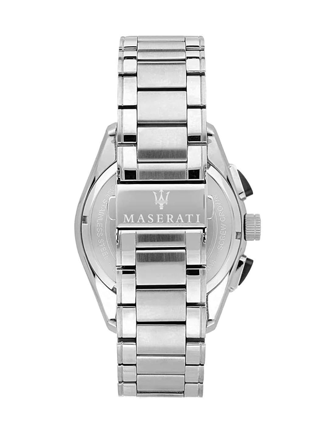 Montre Homme Maserati Traguardo R8873612015 - Cadran noir, boîtier et bracelet acier vue 2