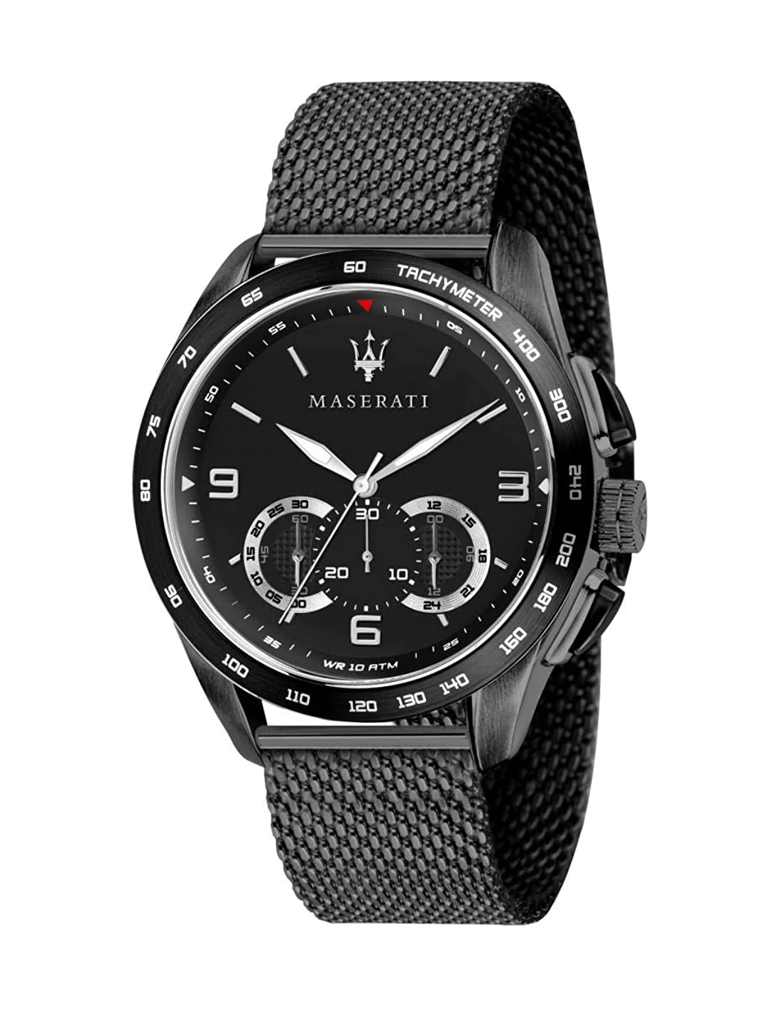 Montre Homme Maserati Traguardo R8873612031 - Boîtier et bracelet acier noir