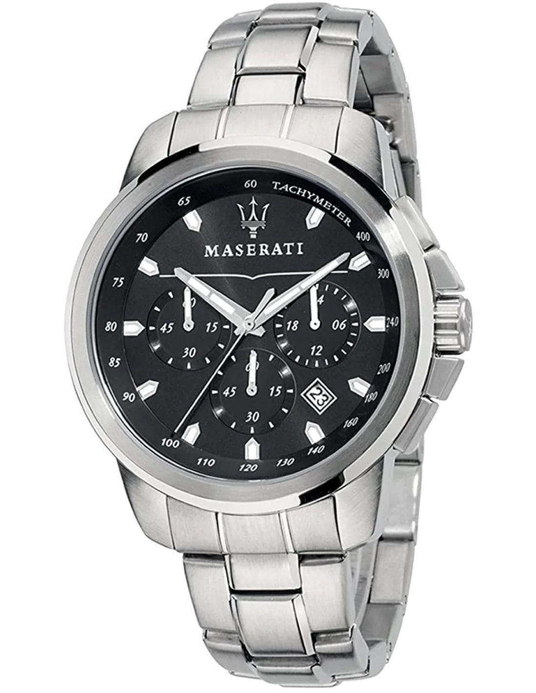 Maserati Successo R8873621001 - Montre Homme Sport Cadran Noir Acier