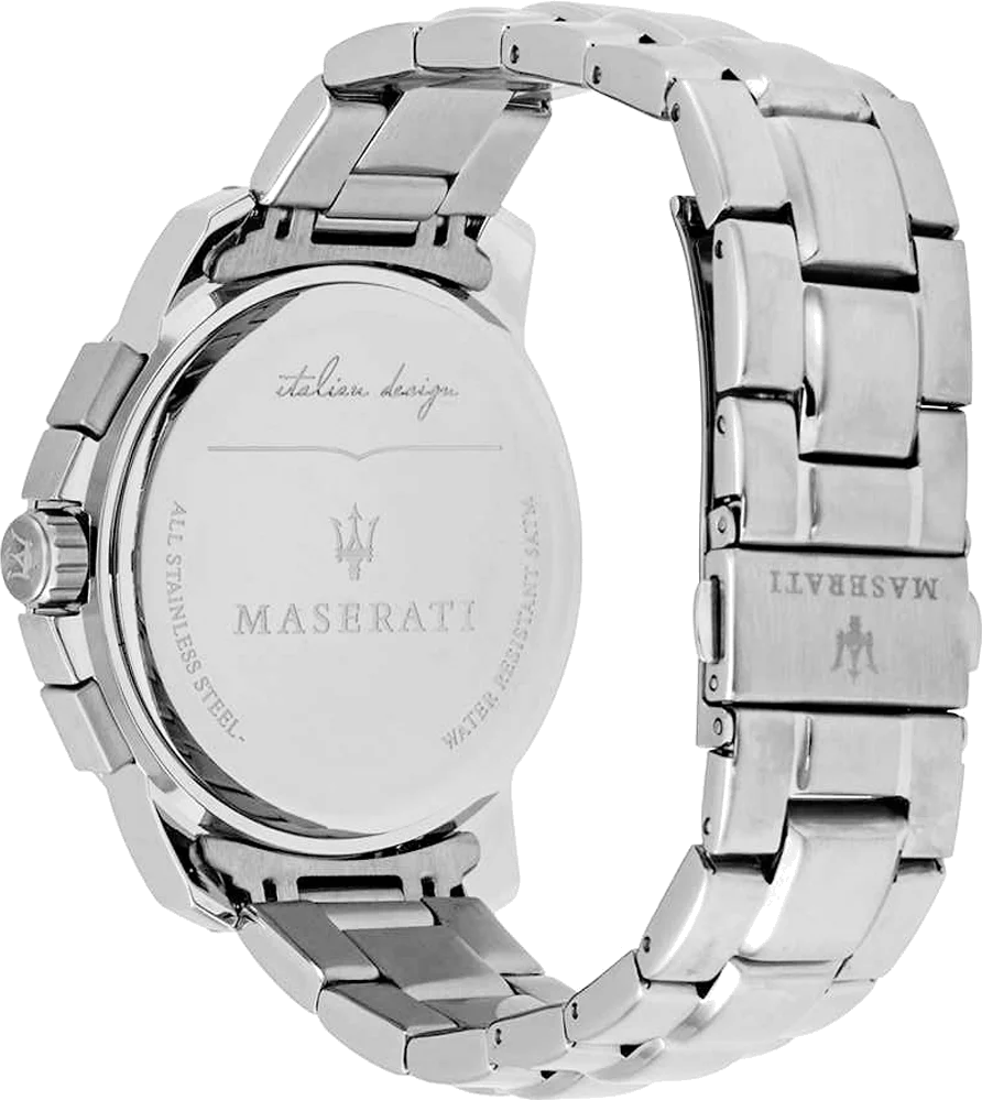 Maserati Successo R8873621001 - Montre Homme Sport Cadran Noir Acier vue 3