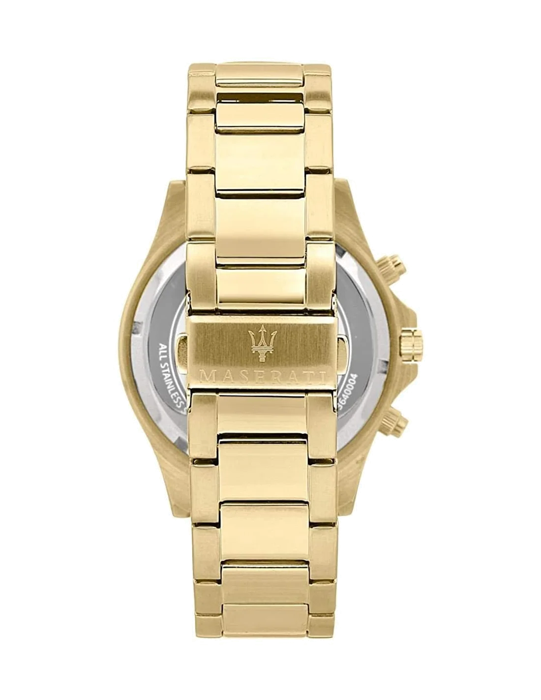 Montre Homme Maserati Sfida R8873640005 Cadran Vert Acier Doré Jaune vue 3