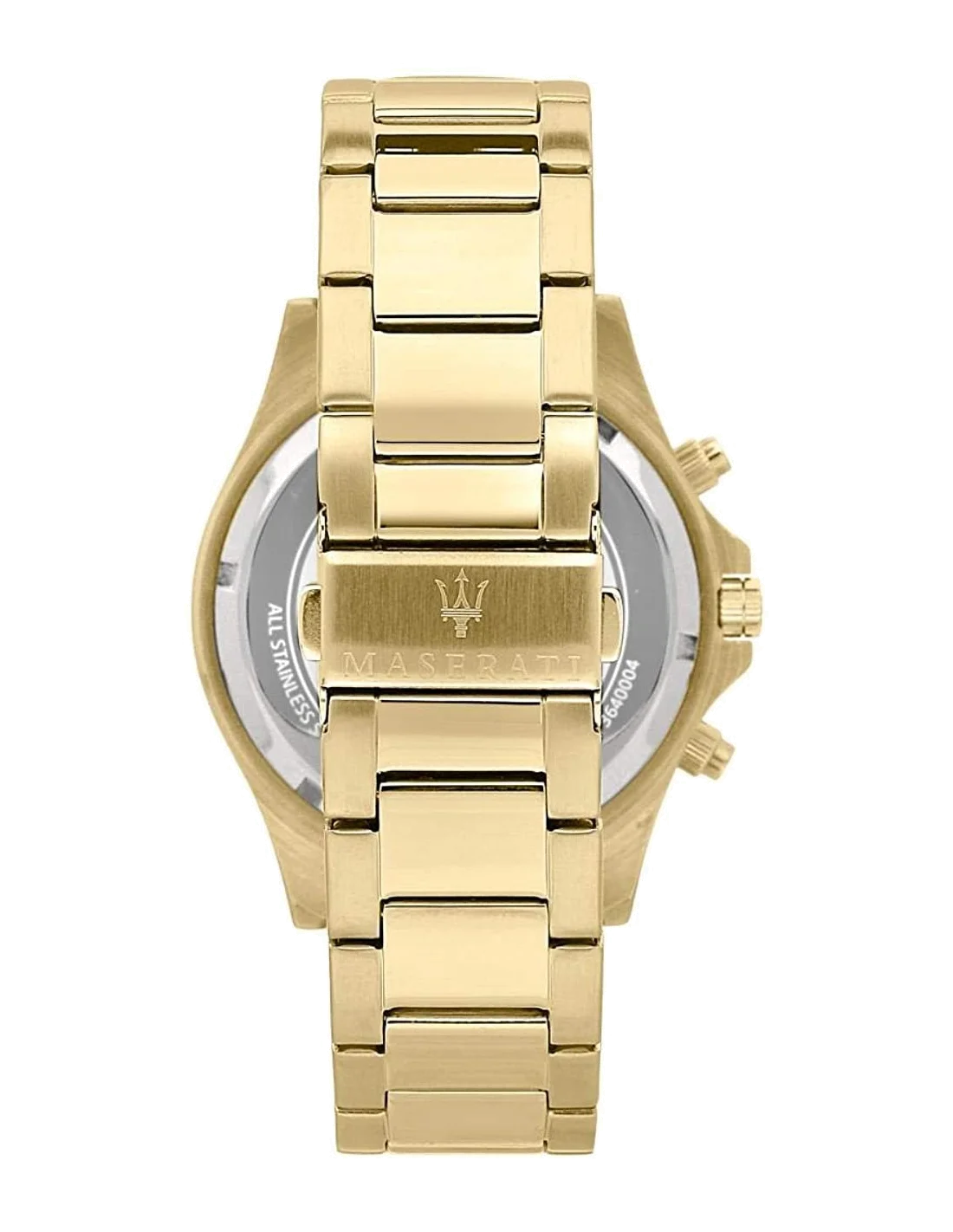 Montre Homme Maserati Sfida R8873640008 - Boîtier Acier Doré 44mm, Cadran Bleu Nuit, Chronographe Quartz vue 4