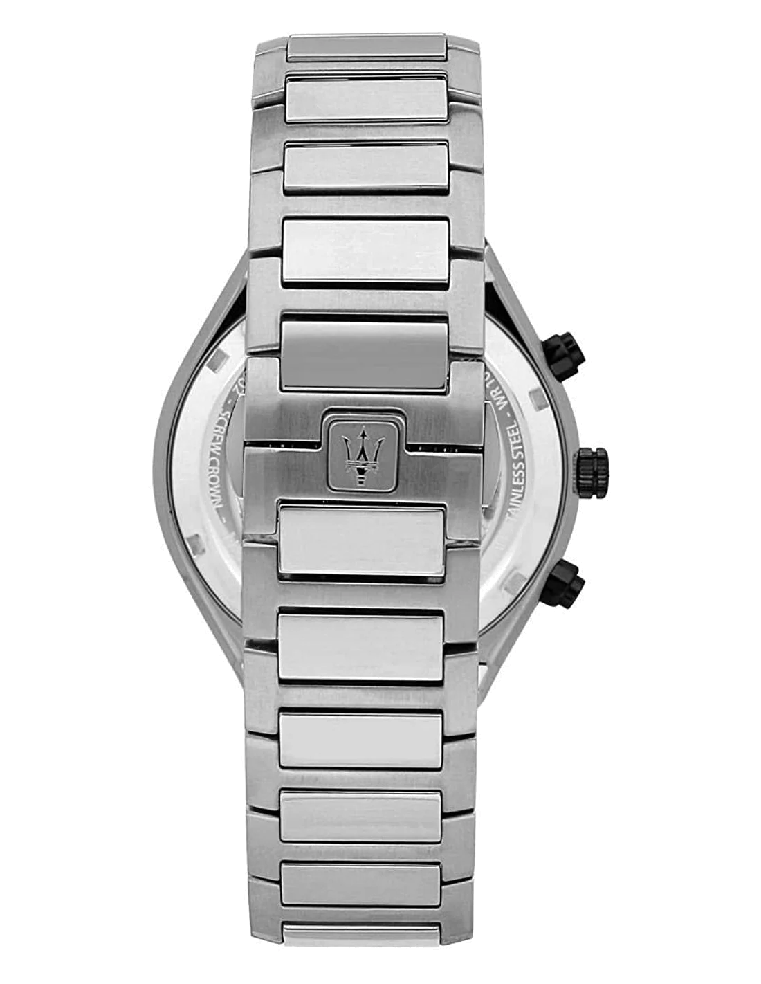 Montre Homme Maserati Stile R8873642004 Boîtier Acier Argent Cadran Noir vue 2