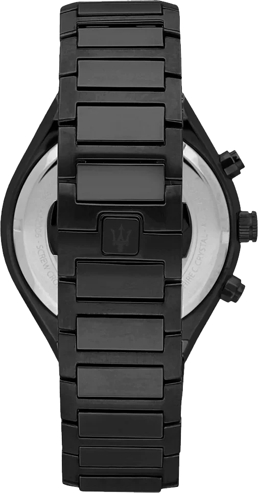 Montre Homme Maserati Chronographe 45 mm Acier Noir Réf. R8873642005 vue 3