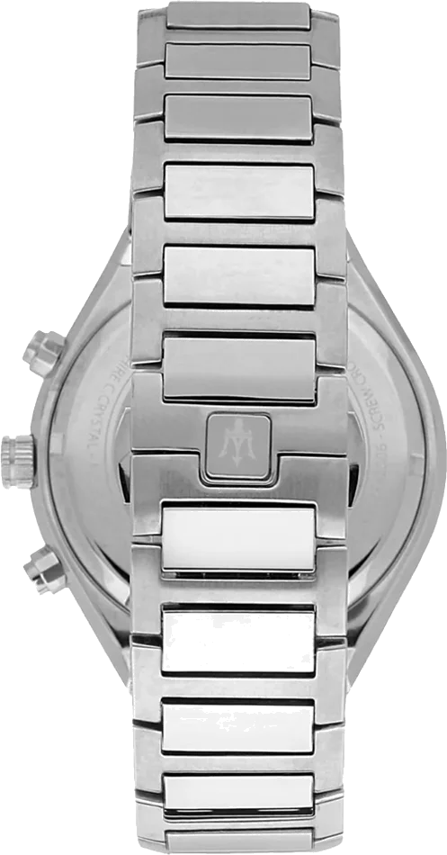 Montre Maserati Homme R8873642006 Chronographe Acier Inoxydable Cadran Bleu vue 3