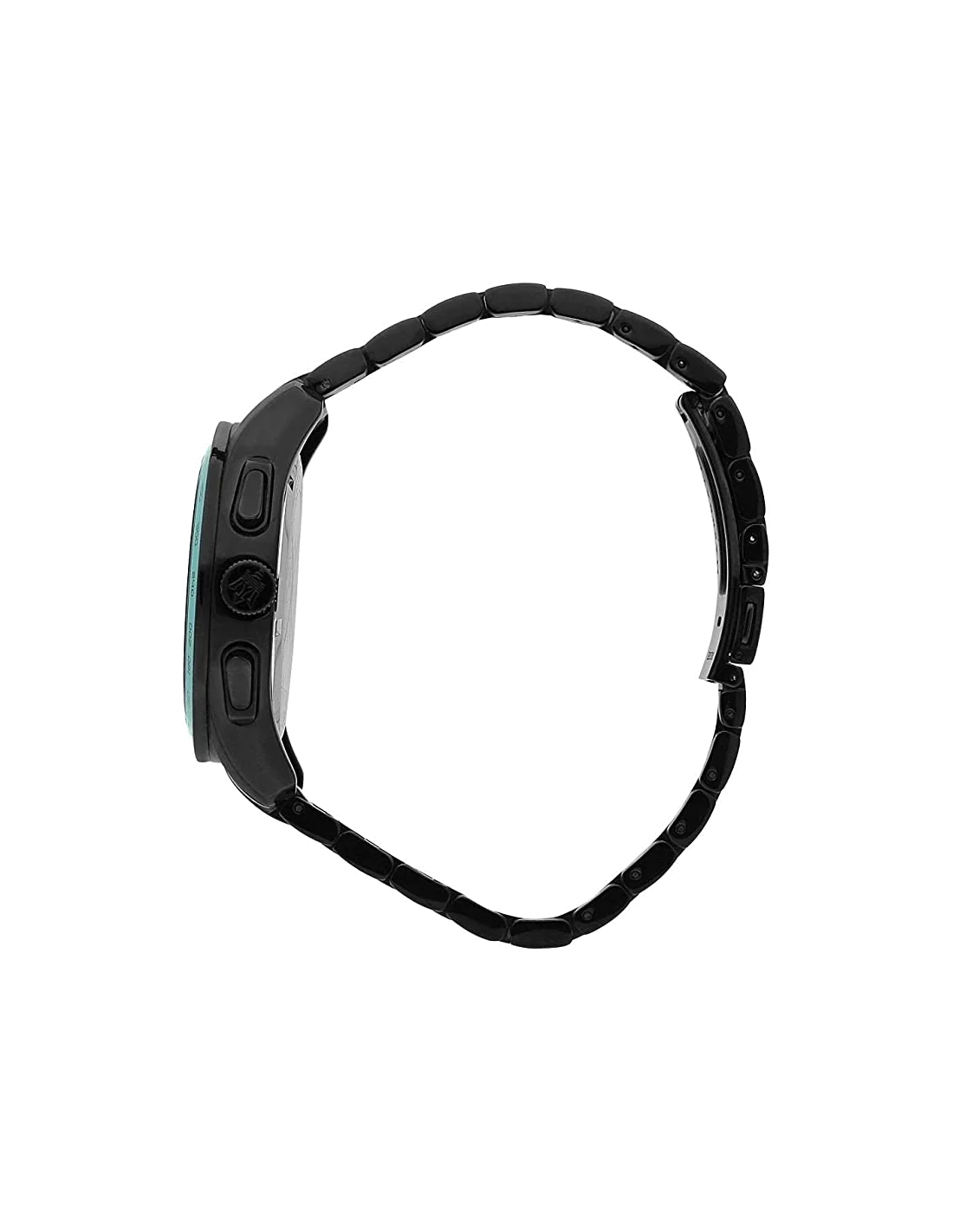 Montre Maserati Traguardo Aqua Edition Homme - Boîtier acier noir, détails turquoise - Réf. R8873644002 vue 4