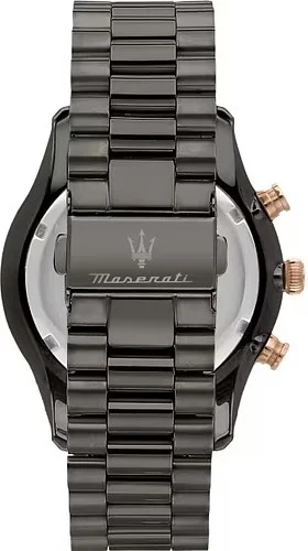 Montre Homme Maserati Tradizione Chronographe Acier Noir R8873646001 vue 3
